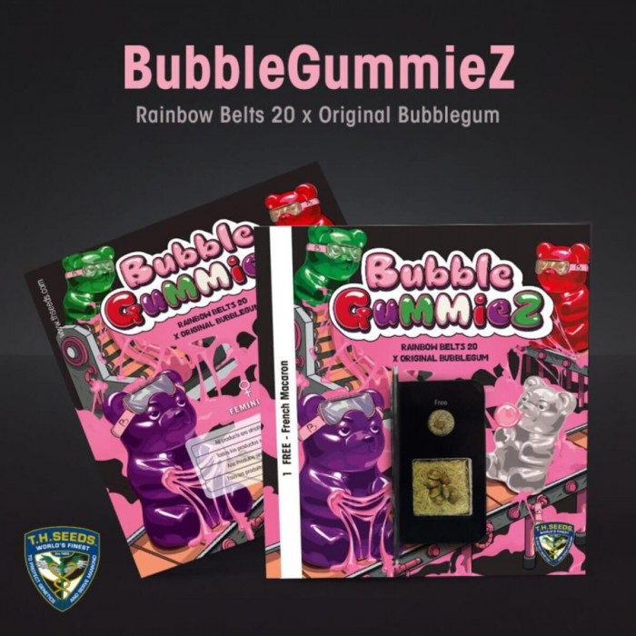 Semillas feminizadas Bubblegummiez de T.H. Seeds, semillas.