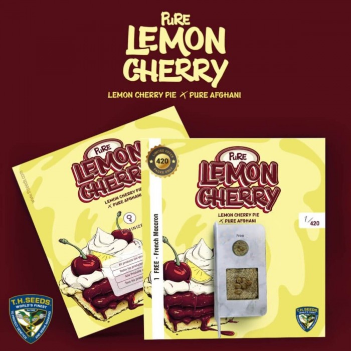 Semillas feminizadas Pure Lemon Cherry de T.H. Seeds, blister.