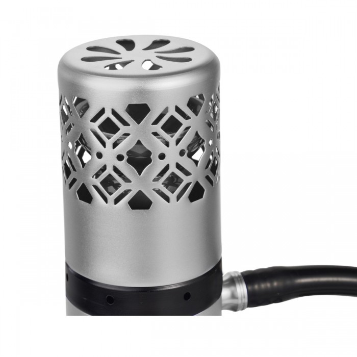 Cachimba Sefrou Silver 28cm, protector de cazoleta.
