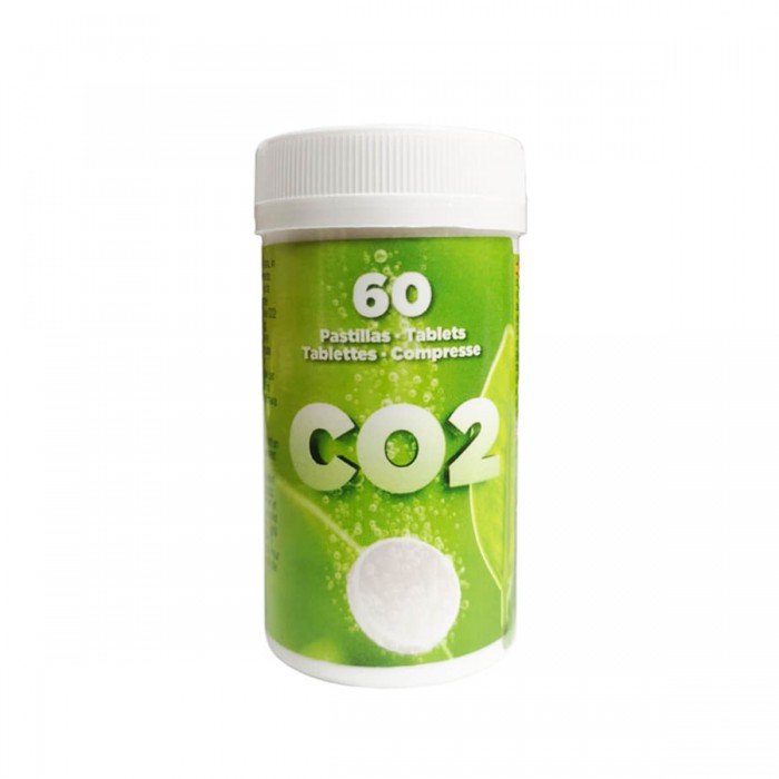 Pastillas de CO2 en tabletas para riego.