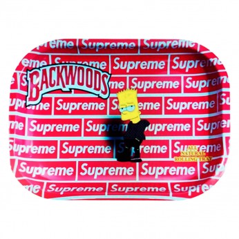 Bandeja de metal Bart Simpson Supreme 14x18 cm.