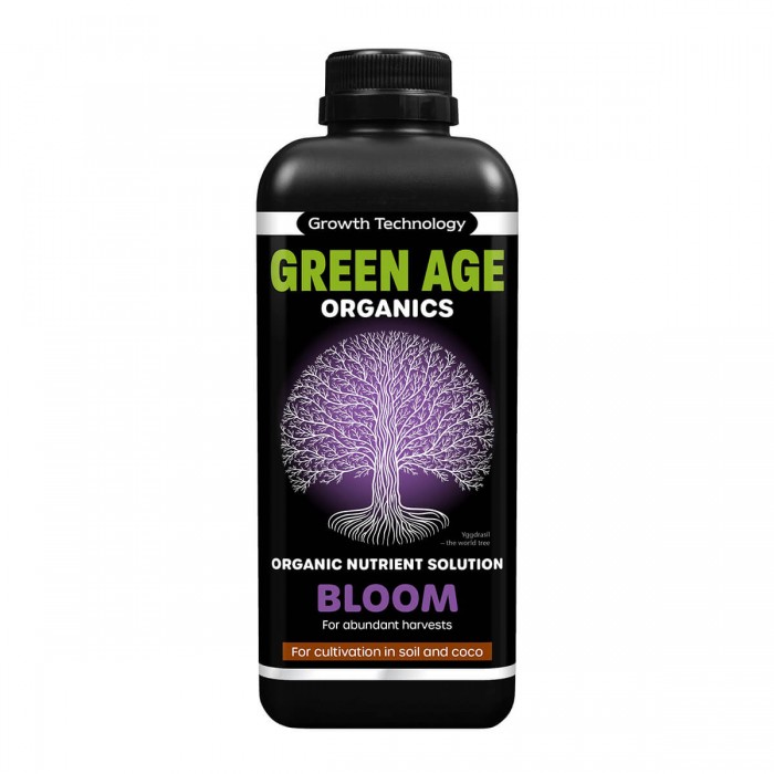 Fertilizante de floración Green Age Bloom de Growth Technology 1L.
