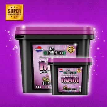 Abono sólido para madres MAM de Bio Green.