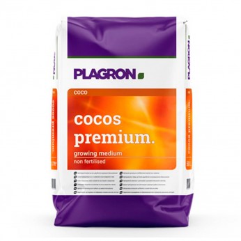 Cocos Premium de Plagron, envase de 50L.