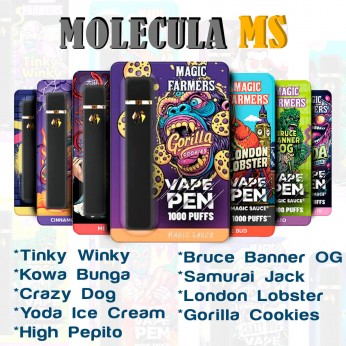 Vape Pen Desechable MS 2ml aromas. Portada.