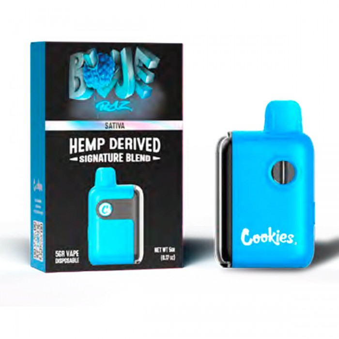 Vaper desechable Cookies de 5g 5ml con 10-OH Blue Raz