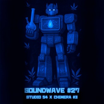 Semillas de marihuana feminizadas Soundwave #27 de Dr. Love Seeds, logotipo.