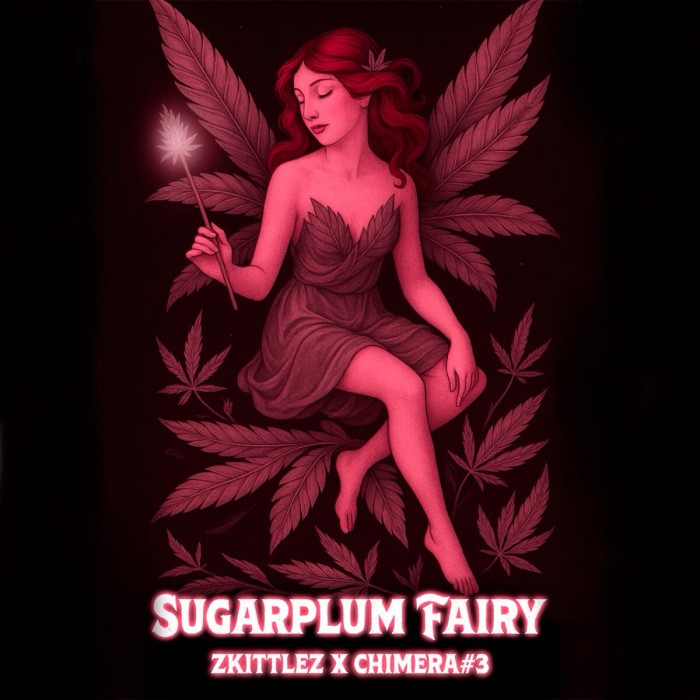 Semillas de marihuana feminizadas Sugarplum Fairy de Dr. Love Seeds, logotipo.