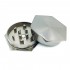 Grinder de metal con forma de hexágono para marihuana.