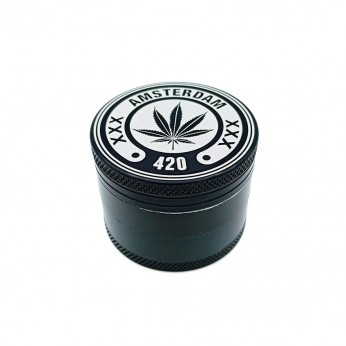 Grinder Amsterdam 420 Negro cerrado.