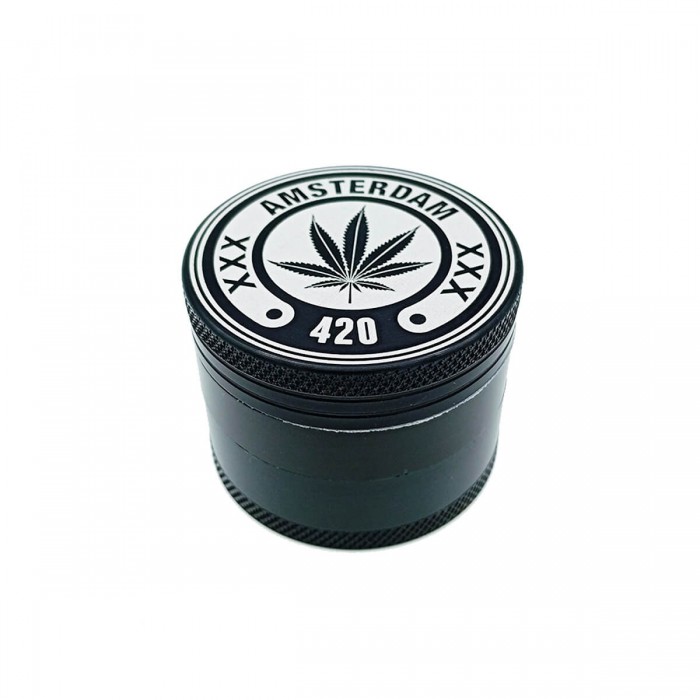 Grinder Amsterdam 420 Negro cerrado.