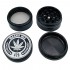 Grinder Magno 4 Partes Polinizador Metálico, despiezado.