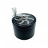 Grinder Molinillo 4 partes Negro 63x66mm cerrado.