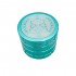 Grinder GG Amsterdam Elefante de color verde, 4 partes con polinizador.