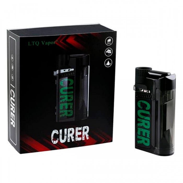 Vaporizador Curer de LTQ para hierbas, resinas, concentrados y E-Liquids, caja.
