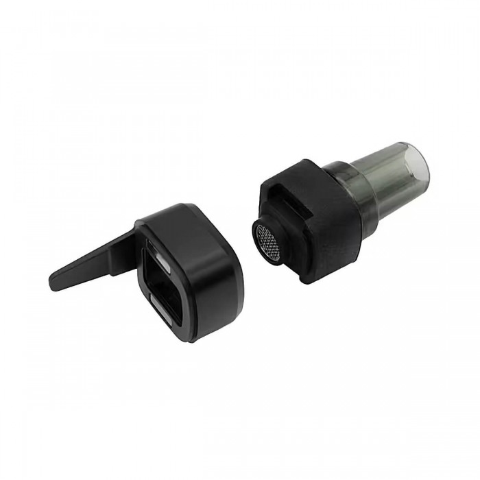 Vaporizador de hierbas y concentrados X-Max V4 Pro Black, boquilla desmontada.
