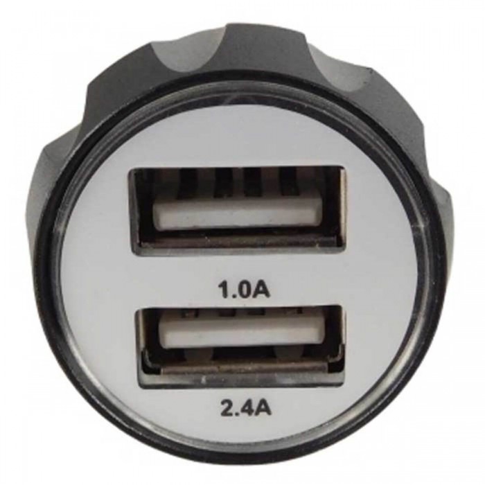 Cargador de coche para Vaporizador Da Vinci, puertos USB de carga rápida y normal.