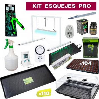 Kit de esquejes profesional con todo lo necesario, incluido luz led