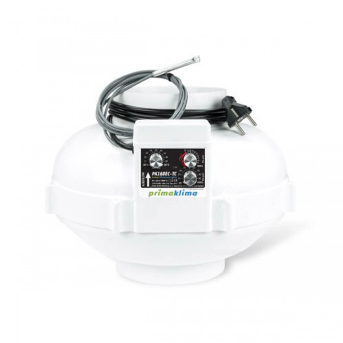 Extractor EC-TC Prima Klima, modelo boca 160, 1180 m3/h.