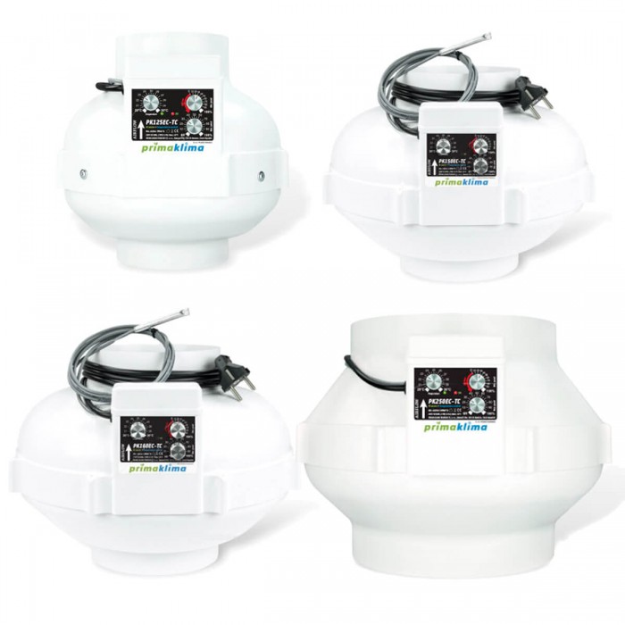 Extractor EC-TC Prima Klima, diferentes modelos.