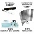 Kit de iluminación Super Económico de Sodio 600W con balastro magnético Spiderlux.