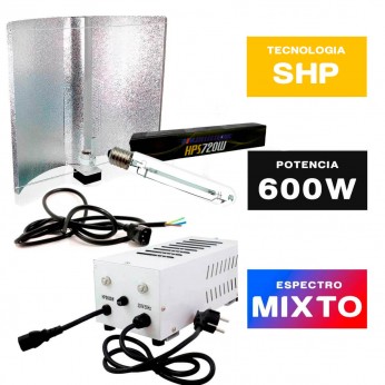 Kit de iluminación magnético sodio 600w + Pearl Pro XL
