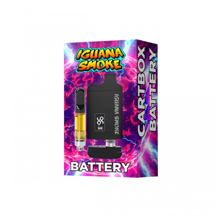 BATERIA PARA VAPER CARTBOX 510 (Iguana Smoke) Caja.