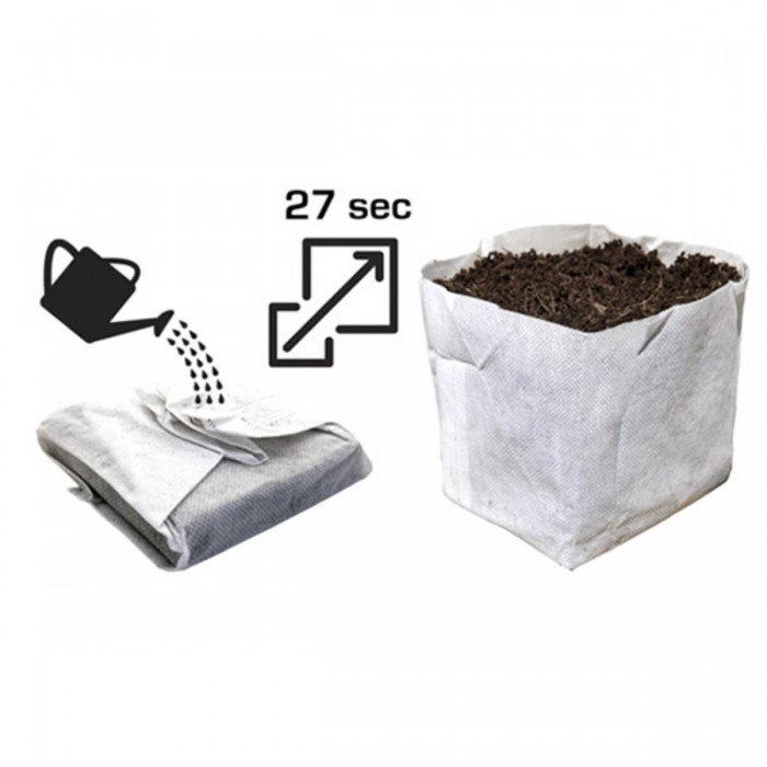 Rapidrize coco block de House & Garden, tiempo de inflado.