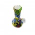 BONG SILICONA DIBUJOS VASIJA RECTO 13CM