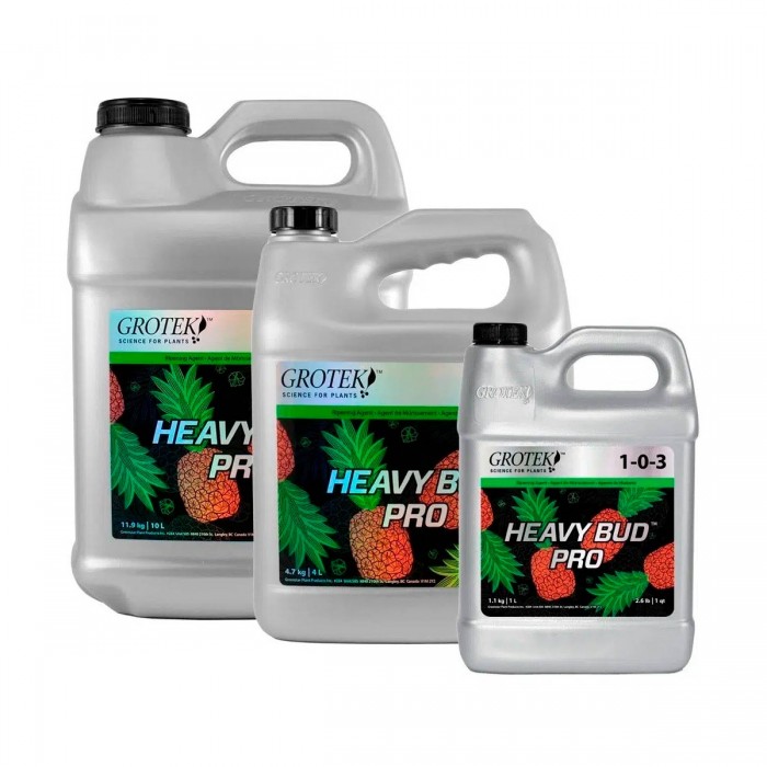 Heavy Bud Pro | Grotek - Estimulador a base de azúcares para mejorar el aroma y sabor.
