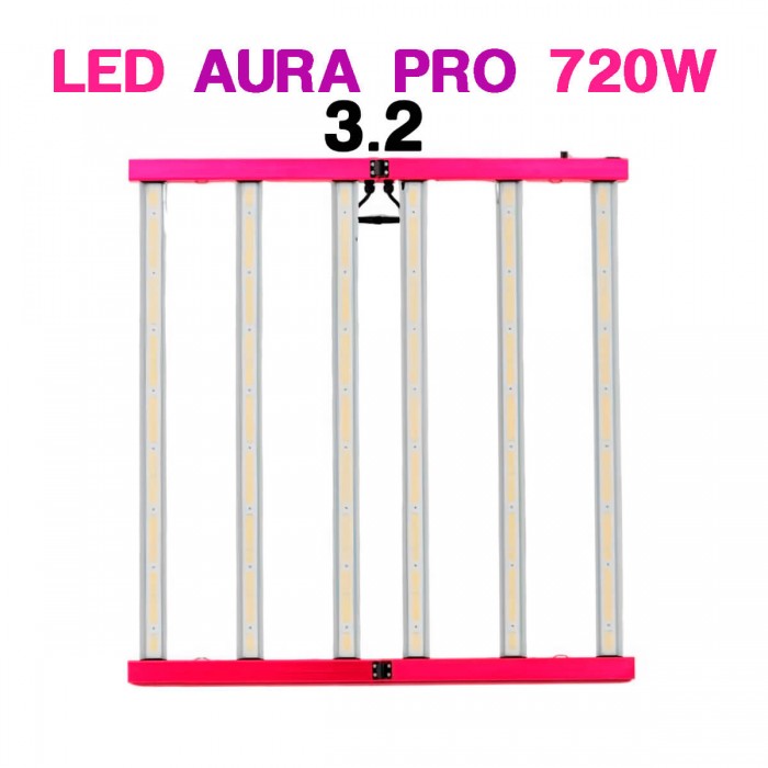 Foco LED Aura 3.2 720w para cultivo.