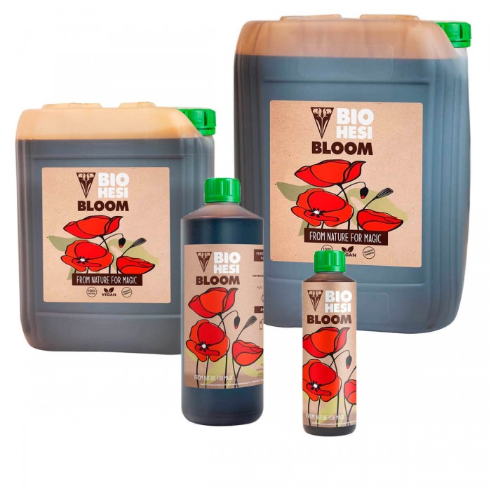 Bio Bloom (Hesi) Fertilizante biológico de floración, diferentes formatos.