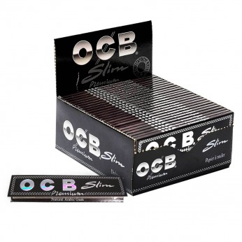Papel de liar OCB Premium Slim, caja y librillo.