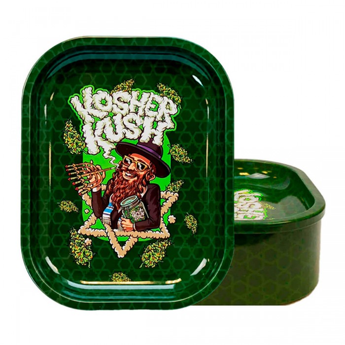 CAJA DE METAL CON BANDEJA KOSHER KUSH