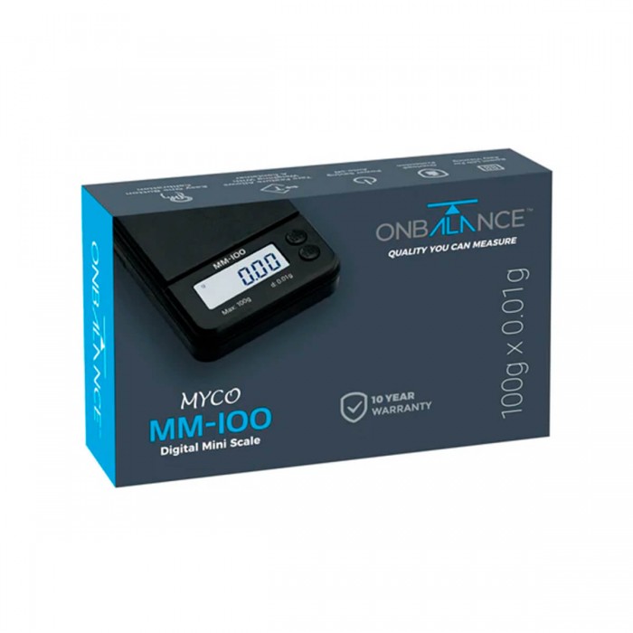 Báscula MM-100 On Balance. Báscula digital de 100g x 0.01g, caja.