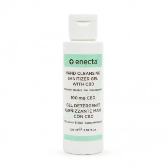 Gel desinfectante de manos Enecta con CBD 100ml 100mg.