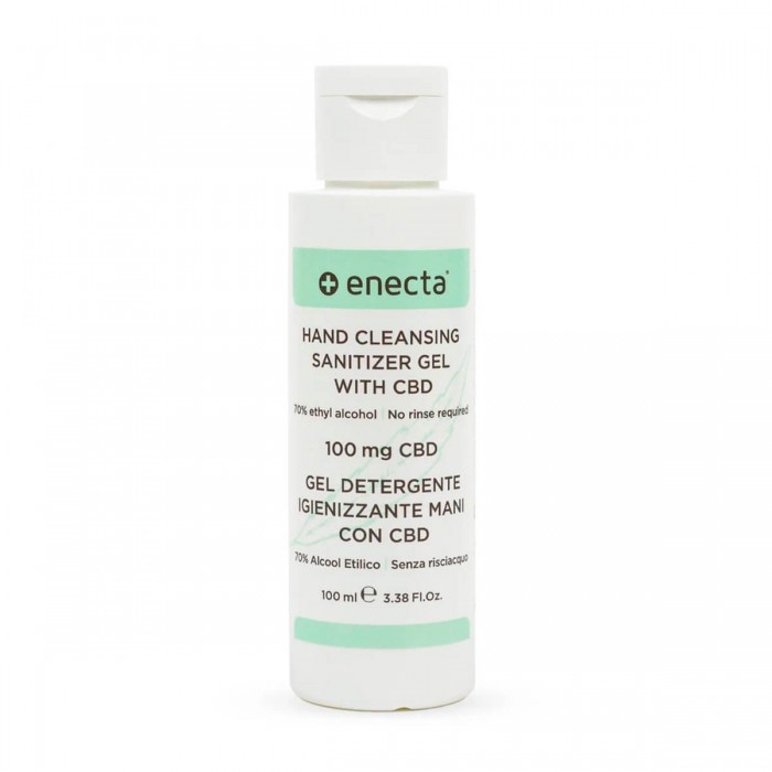 Gel desinfectante de manos Enecta con CBD 100ml 100mg.