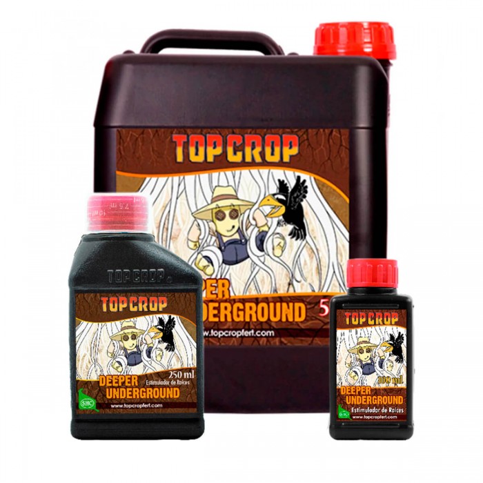 Deeper Underground - Estimulador de raíces orgánico para marihuana. Diferentes formatos.