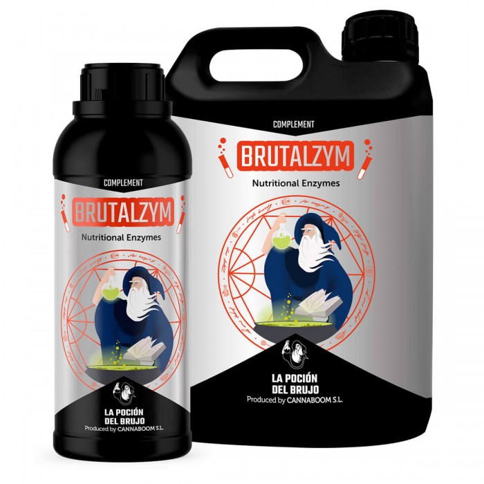 Brutalzym de Cannaboom - Enzimas para marihuana. Diferentes formatos.
