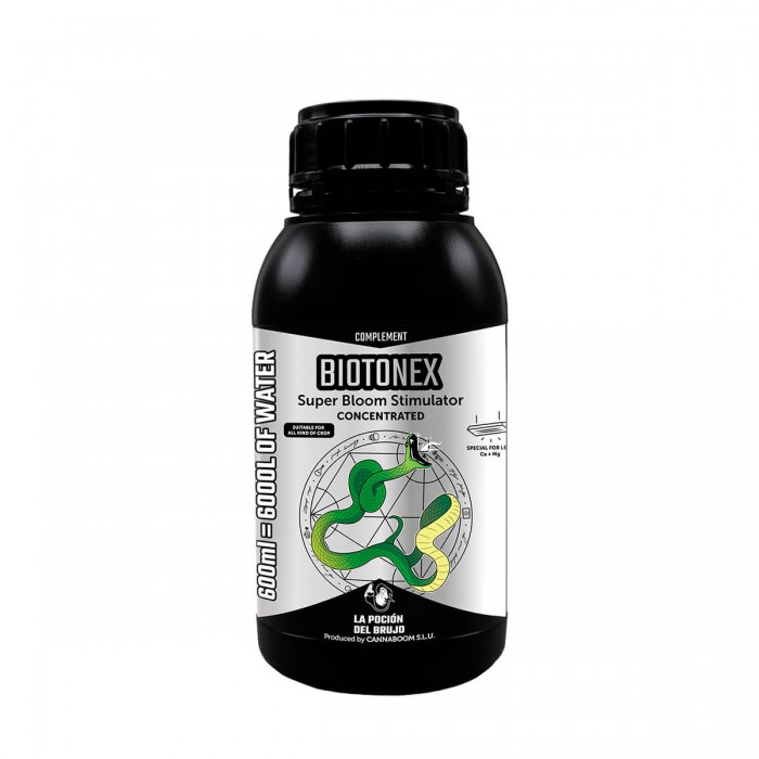 Biotonex de Cannaboom - Estimulador de floración. Envase de 600 ml.