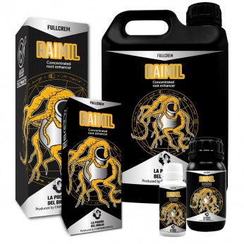 Raimill Fullcrem diferentes formatos de Cannaboom - Estimulador de raíces en crema.