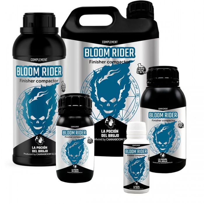 Bloom Rider de Cannaboom. diferentes formatos.