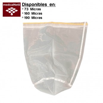 Malla medical nets individual de 73 micras, 160 micras y 190 micras.