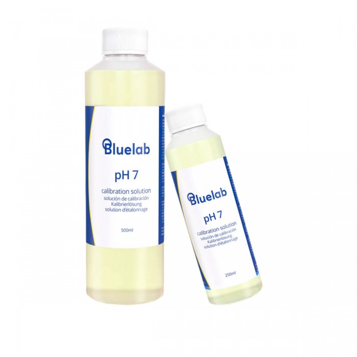 Solución Calibración PH7.0 250ml y 500ml. Bluelab