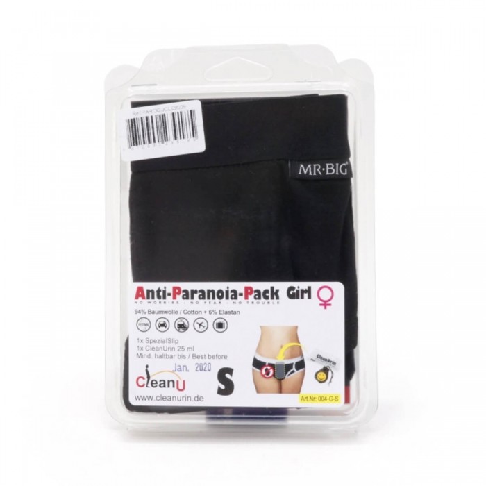 Slip Anti Paranoia Femenino, bragas de ocultación, tamaño S.
