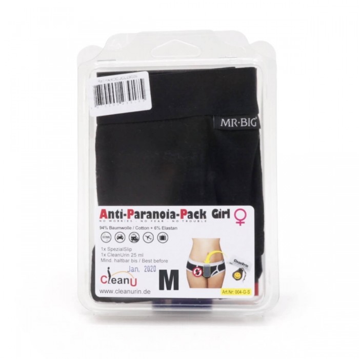 Slip Anti Paranoia Femenino, bragas de ocultación, tamaño M.