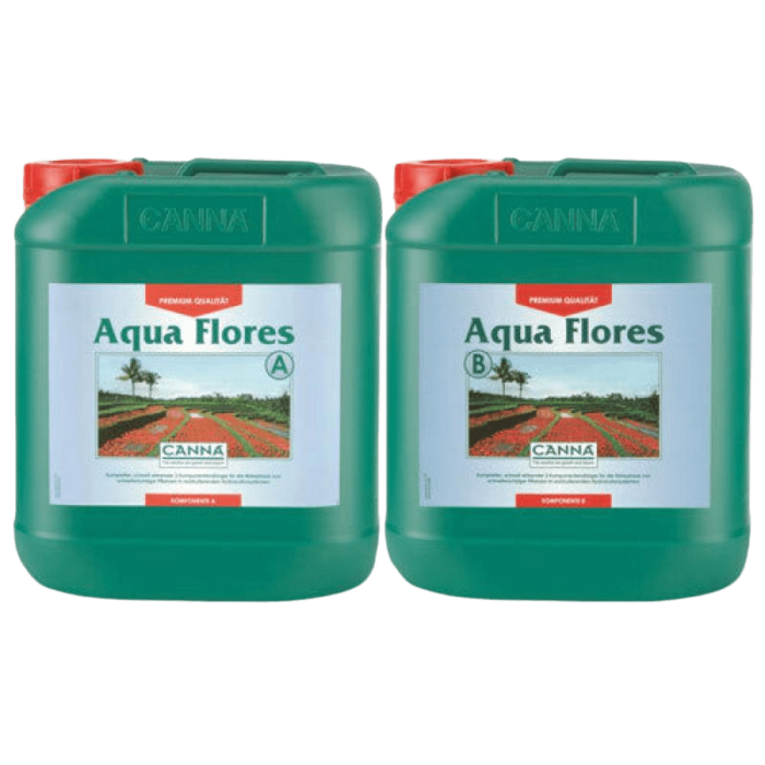 Aqua Flores A+B de Canna, envase de 5L.
