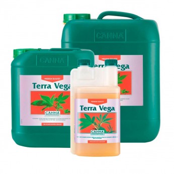 TERRA VEGA de Canna Fertilizante para la fase de crecimiento, diferentes formatos.