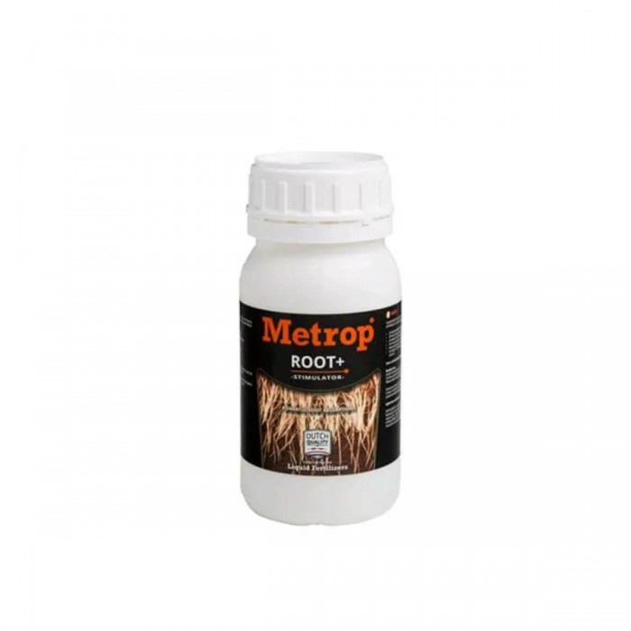 Root+ (AminoRoot) de Metrop - Estimulador de raíces y crecimiento orgánico, envase de 250ml.