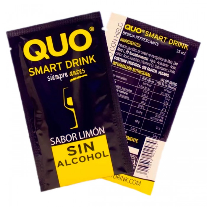Quo Smart Drink, reductor de los efectos del alcohol.